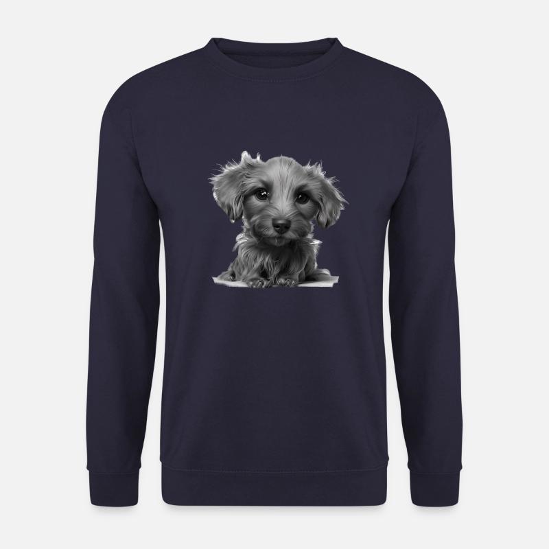 Dachshund Hund Hundehalter Hunde Dackelwelpe - Unisex Pullover - Navy