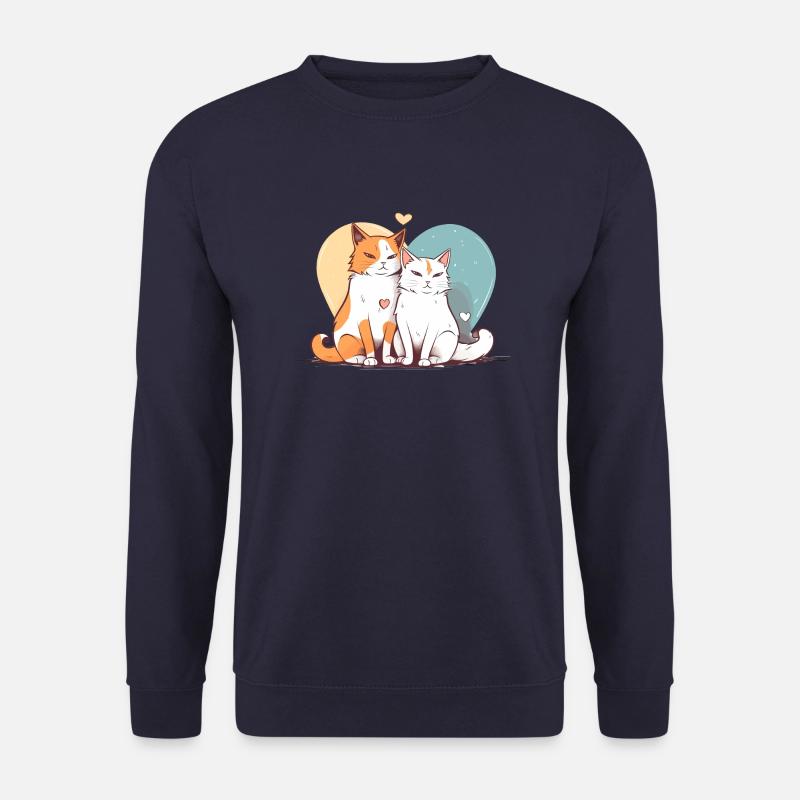 Katzenliebe - Unisex Pullover - Navy