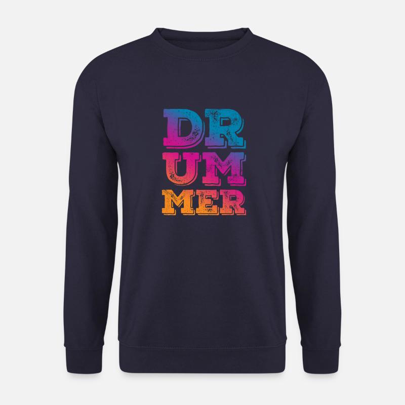 Drummer Drummer Gift - Unisex Sweatshirt - navy