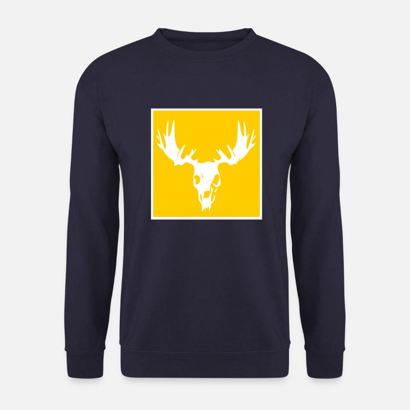 Elch-Sake - Unisex Pullover - Navy