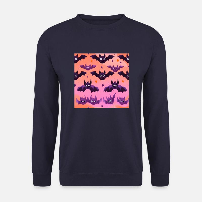 Comic Bats - Unisex Sweatshirt - navy