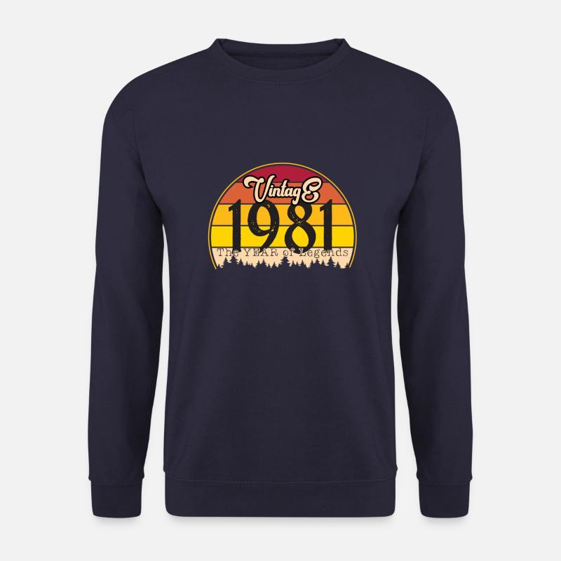1981 Vibes - Unisex Pullover - Navy