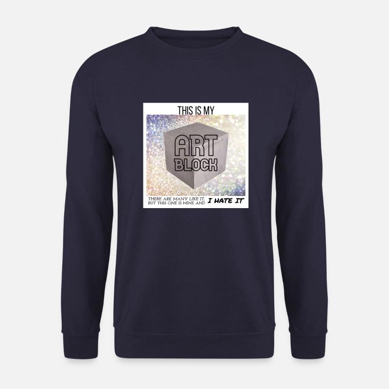 This is my Art Block - Unisex Sweatshirt - navy