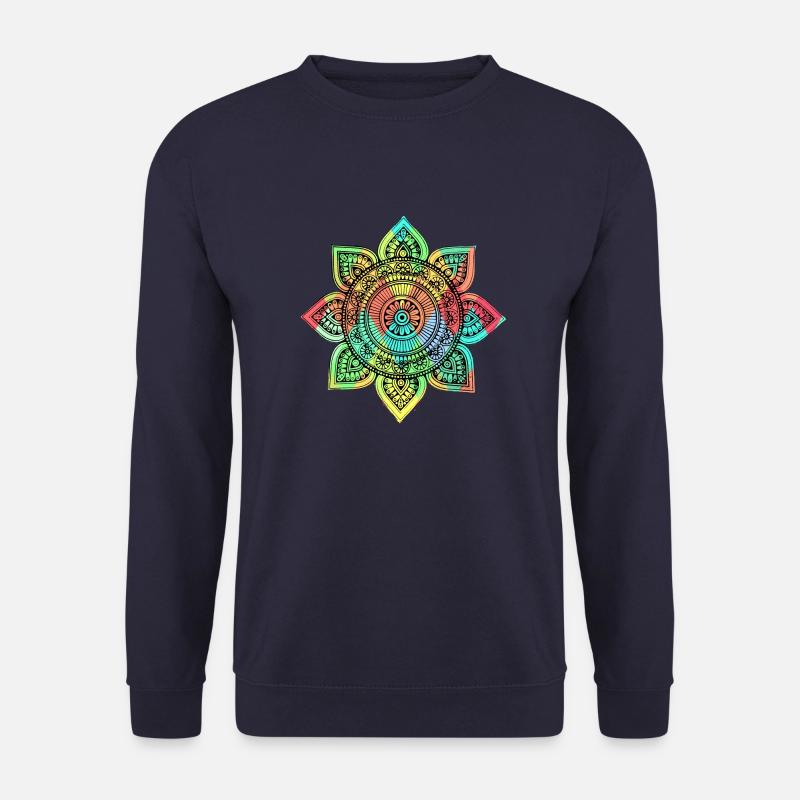 Mandala - Unisex Sweatshirt - navy