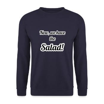 PhotoRoom 20230718 011131 - Unisex Pullover - Navy - Vorne - Alina (178cm) & Michal (187cm)