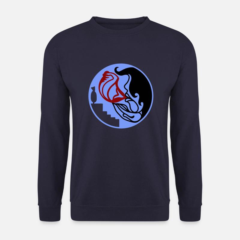 Lebewohl. Friedvoller Abschied im Loslassen - Unisex Pullover - Navy