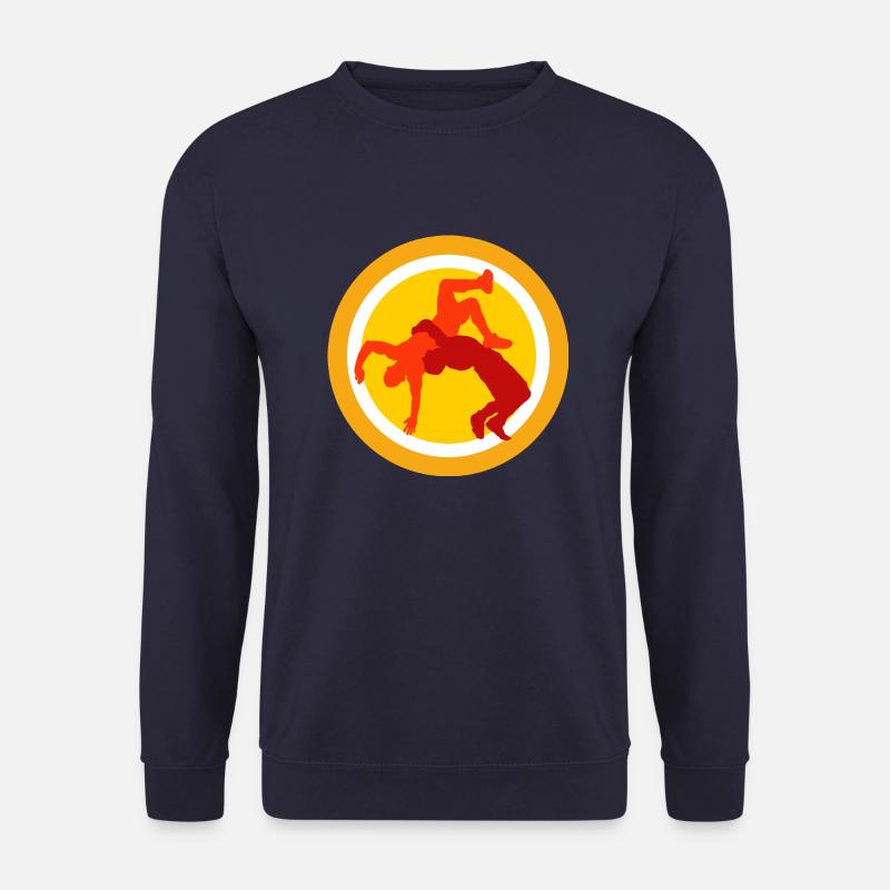 Wrestling Ring - Unisex Pullover - Navy