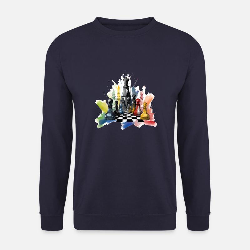 Chess composition n°4 - Unisex Sweatshirt - navy