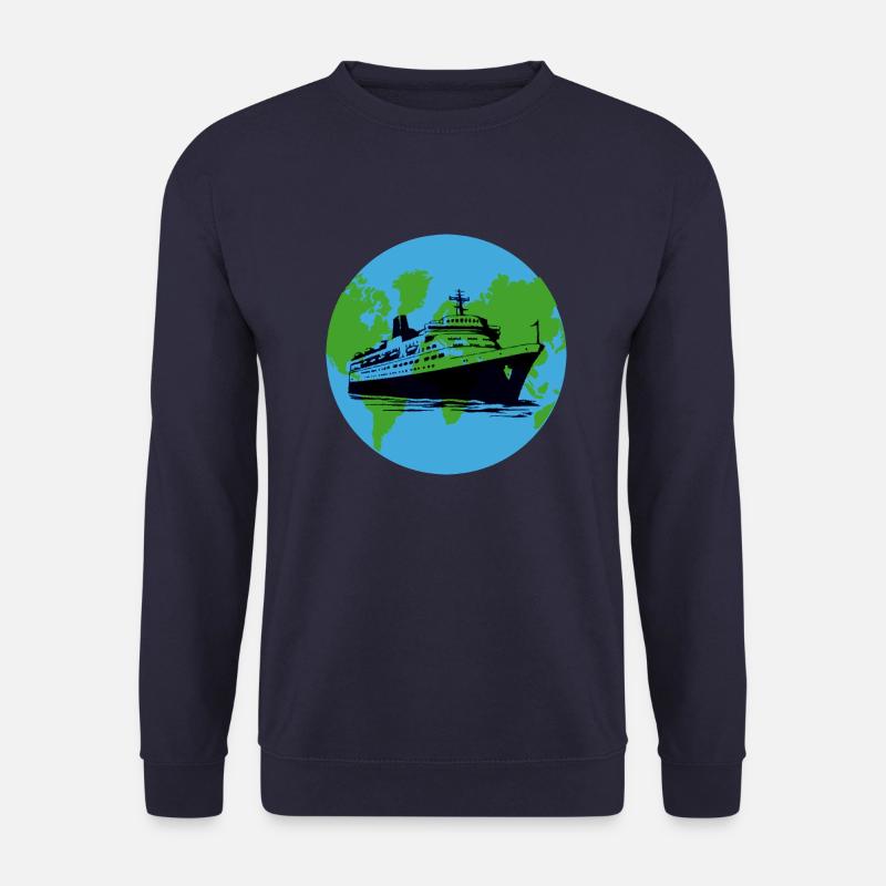 Schiff Kreuzfahrtschiff - Unisex Pullover - Navy