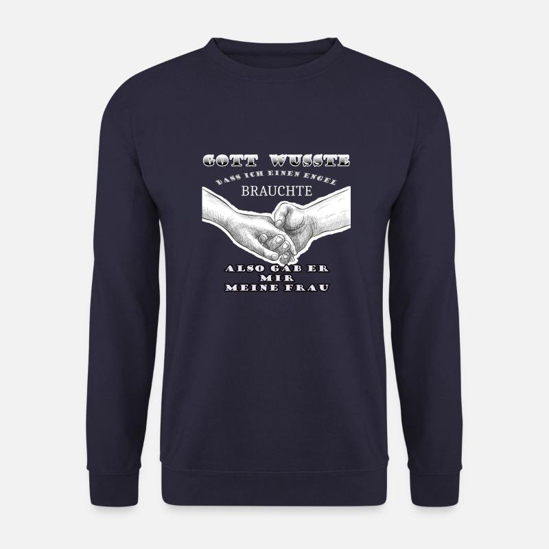 Engel Frau - Unisex Pullover - Navy