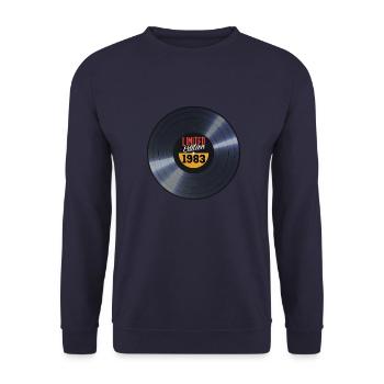 Millésime 1983 - Sweat-shirt Unisexe - marine - Devant - Alina (178cm) & Michal (187cm)