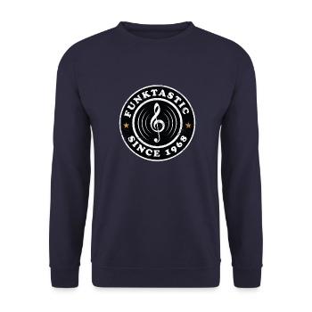Millésime 1968 - Sweat-shirt Unisexe - marine - Devant - Alina (178cm) & Michal (187cm)
