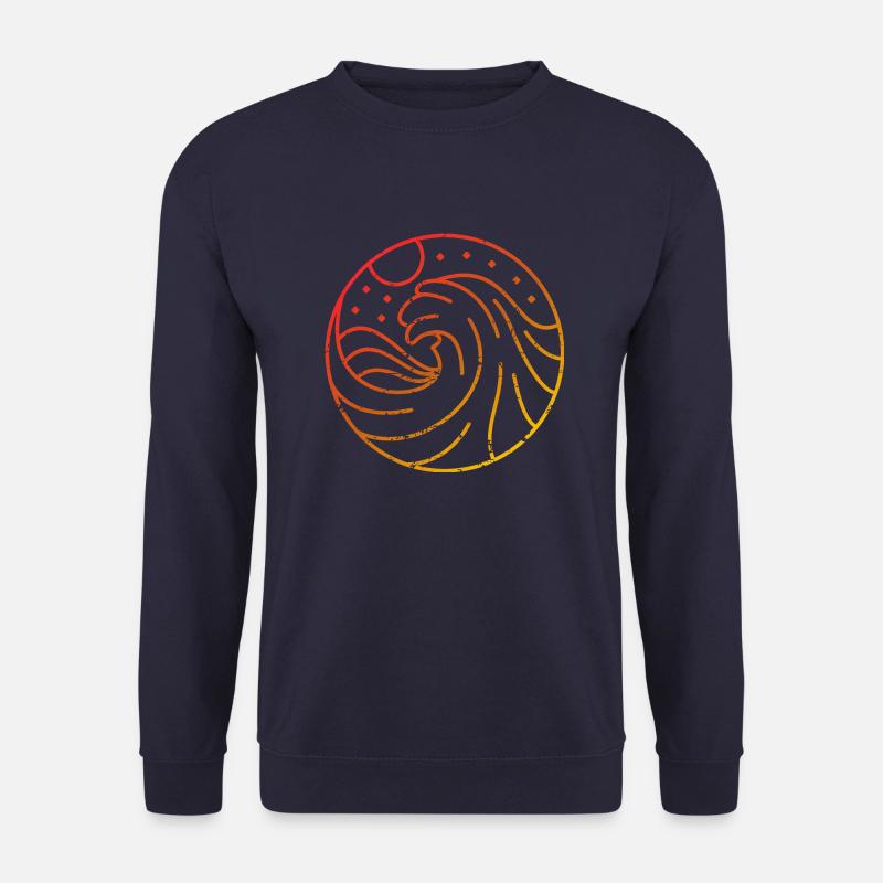 High Seas rot - Unisex Pullover - Navy