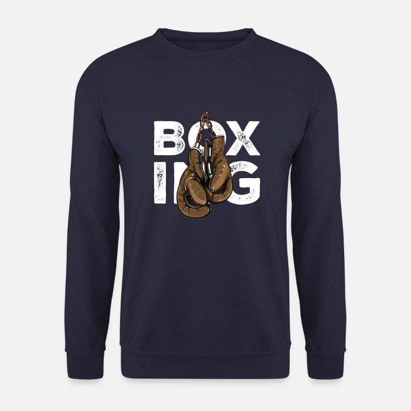 Boxing Handschuhe - Unisex Pullover - Navy