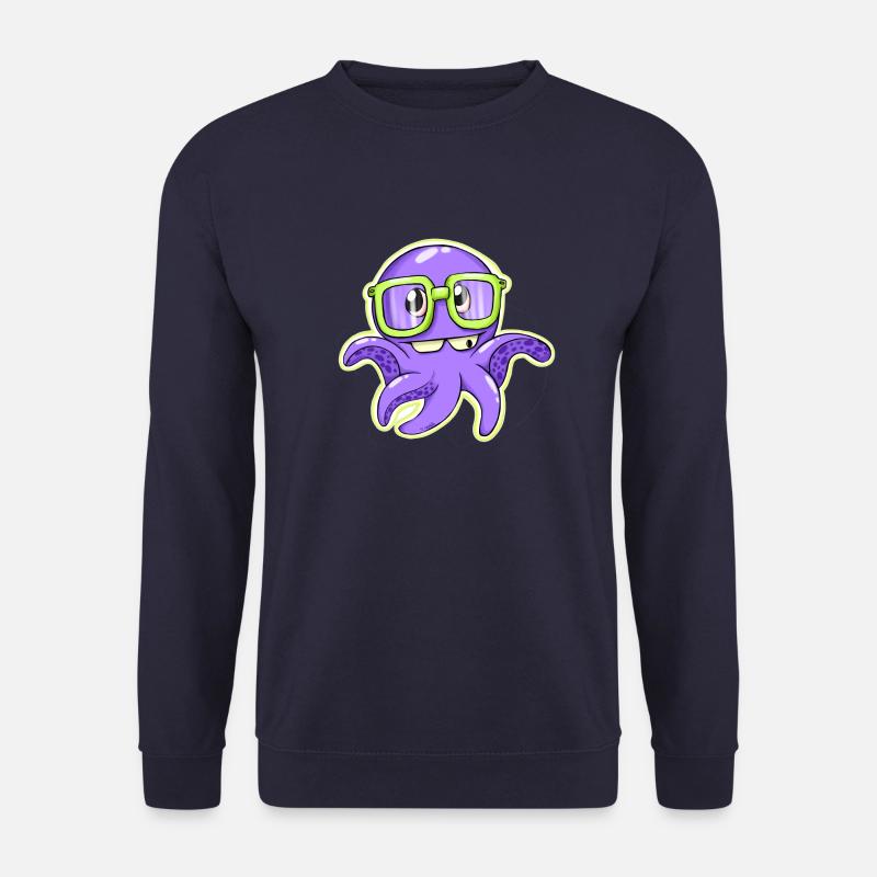 schlauer Oktopus - Unisex Pullover - Navy