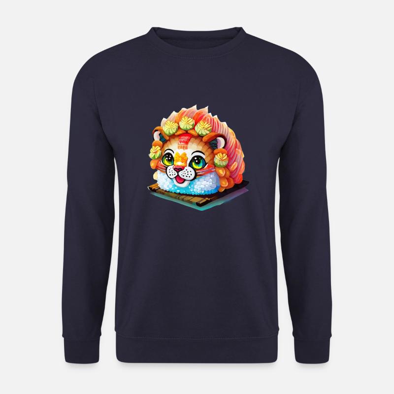 Sushi-Löwe - Unisex Pullover - Navy