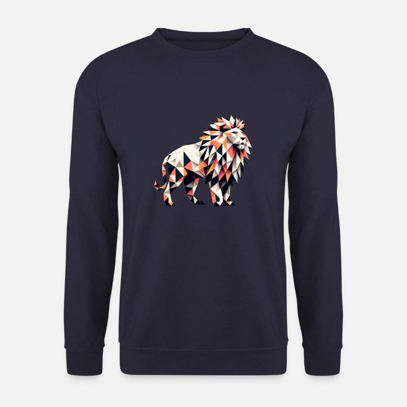 Löwe // lion - Unisex Pullover - Navy