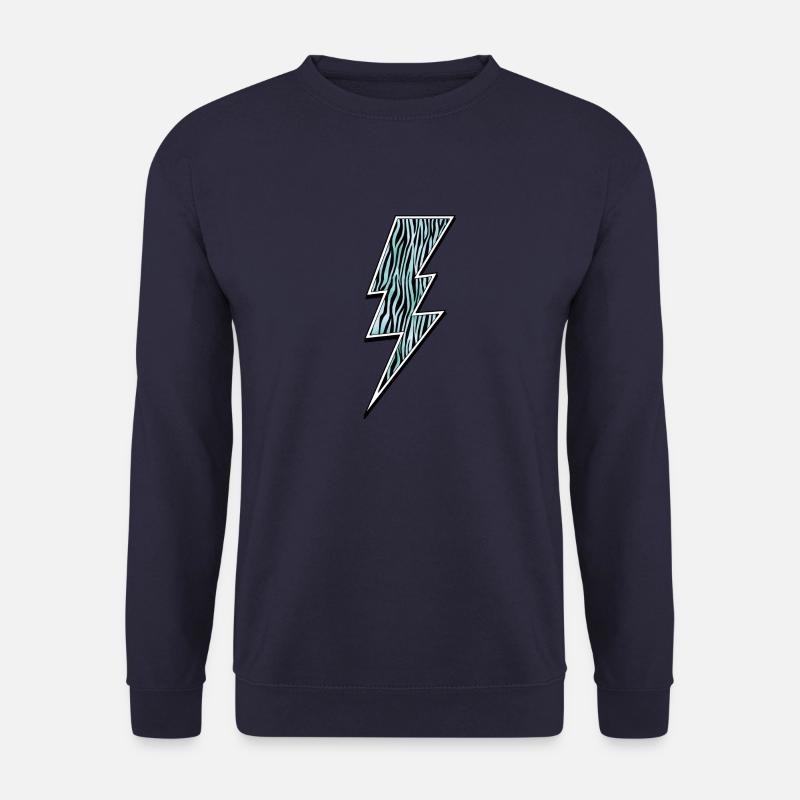 Zebra Lightning - Unisex Sweatshirt - navy