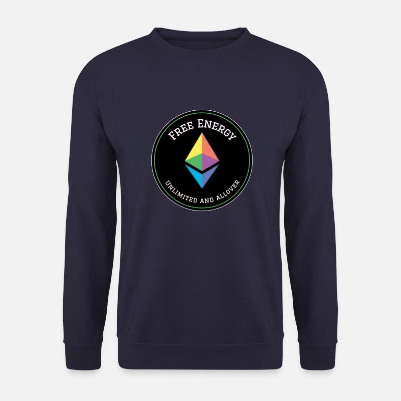 Äther Freie Energie Logo - Unisex Pullover - Navy