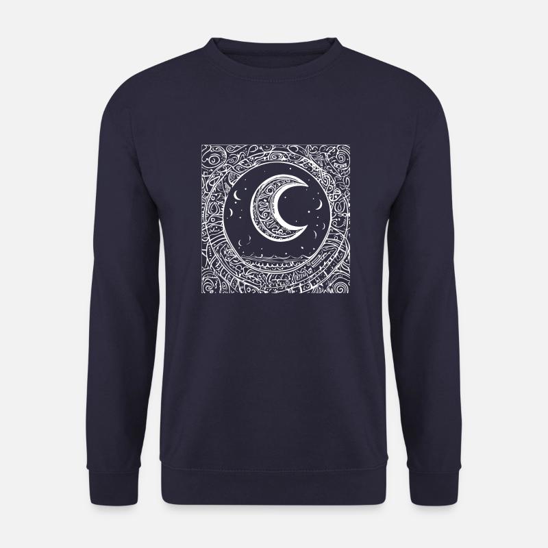 Stammes-Mond - Unisex Pullover - Navy