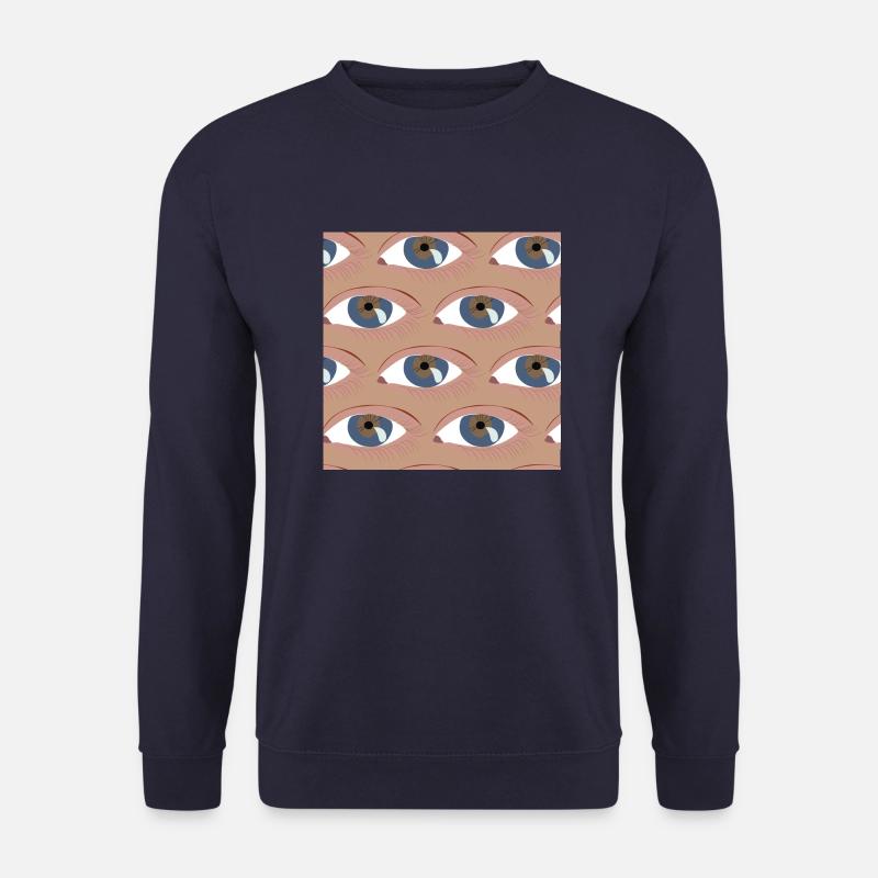 Eyes lined up - Unisex Sweatshirt - navy