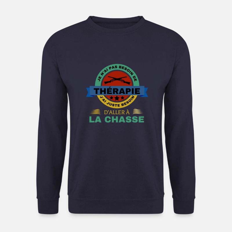 CHASSETherapie - Sweat-shirt Unisexe - marine