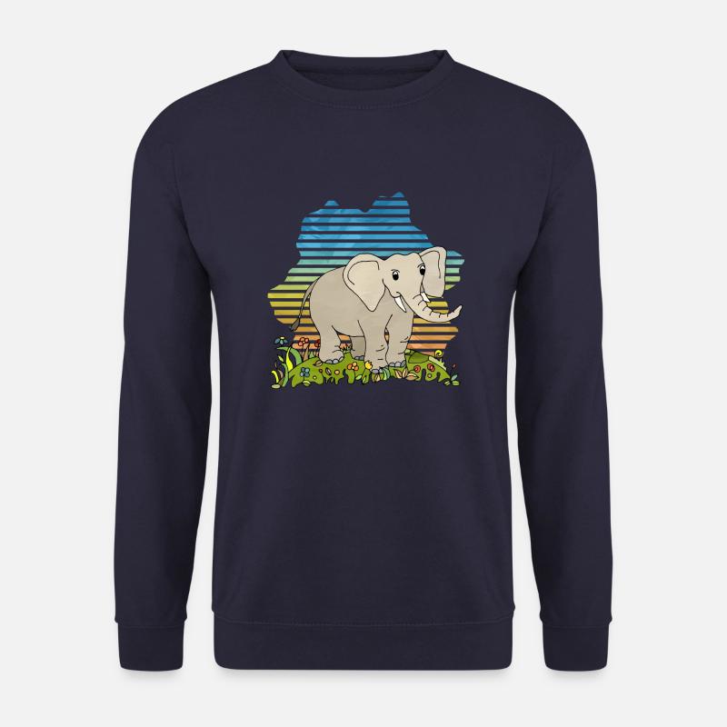 Elefant - Unisex Pullover - Navy