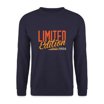 Millésime 1984 - Sweat-shirt Unisexe - marine - Devant - Alina (178cm) & Michal (187cm)