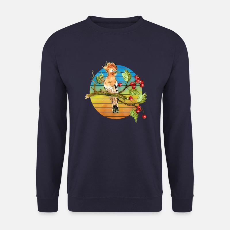 Bunter Vogel - Unisex Pullover - Navy