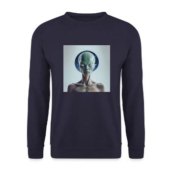 Astronomie Astrophysique - Sweat-shirt Unisexe - marine - Devant - Alina (178cm) & Michal (187cm)