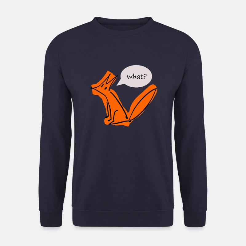 Cute Fox - Unisex Sweatshirt - navy