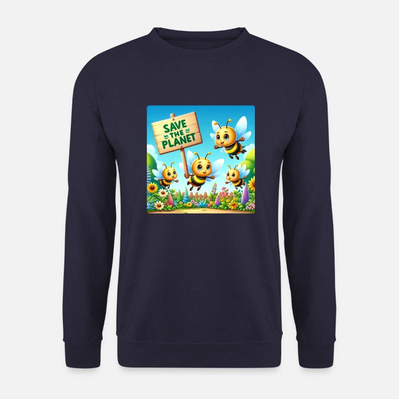 Bienen Familie - Unisex Pullover - Navy