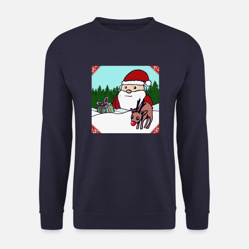Frohe Weihnacht - Unisex Pullover - Navy