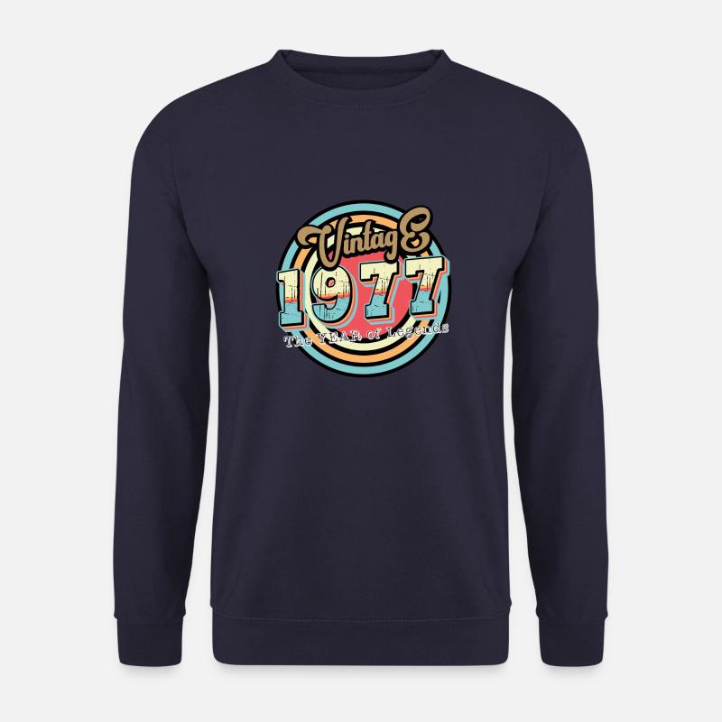 Vintage 1977 - Unisex Pullover - Navy