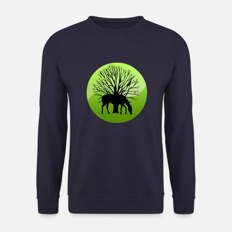 Pferd - Unisex Pullover - Navy