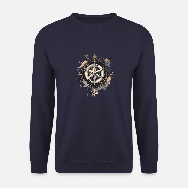 Compass - Unisex Sweatshirt - navy