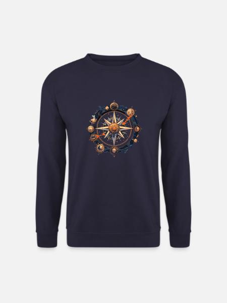 Compass - Unisex Sweatshirt - navy