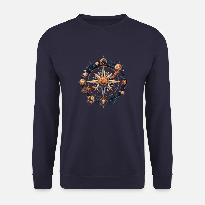 Compass - Unisex Sweatshirt - navy