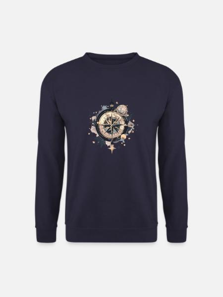 Boussole - Sweat-shirt Unisexe - marine