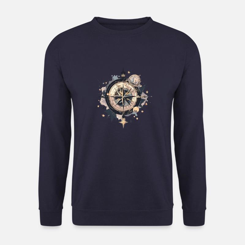 Compass - Unisex Sweatshirt - navy