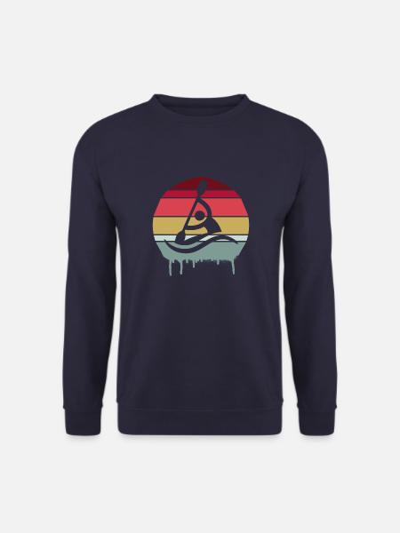 Rowing Retro - Unisex Pullover - Navy