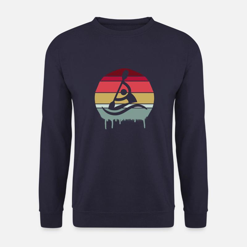Rowing Retro - Unisex Pullover - Navy