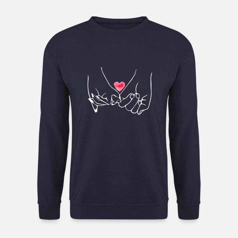 Hold hands - Unisex Sweatshirt - navy