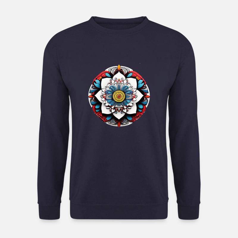 Mandala - Unisex Pullover - Navy