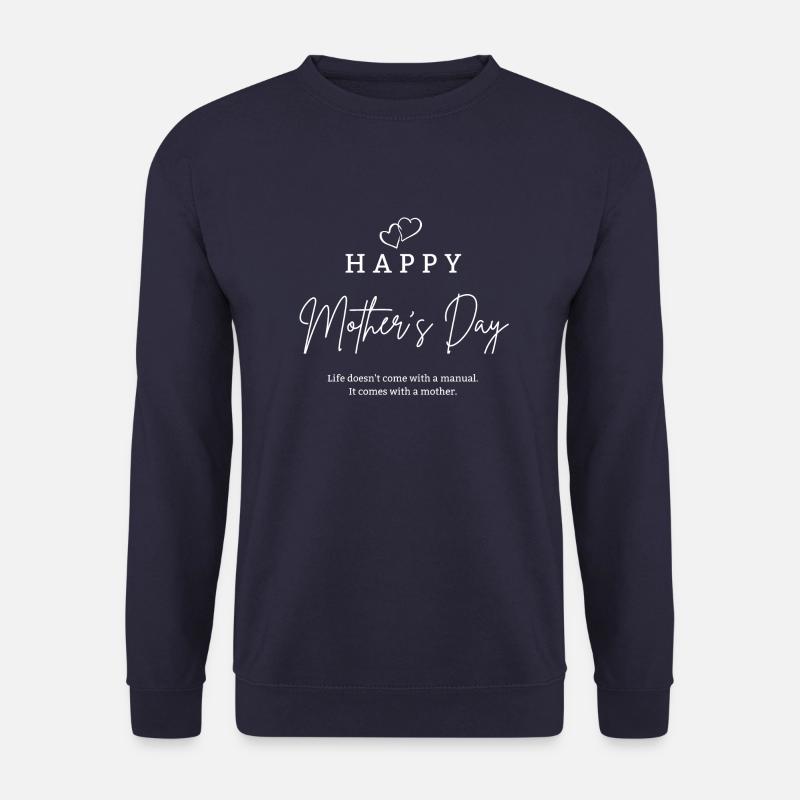 Il vient avec une mère - Sweat-shirt Unisexe - marine