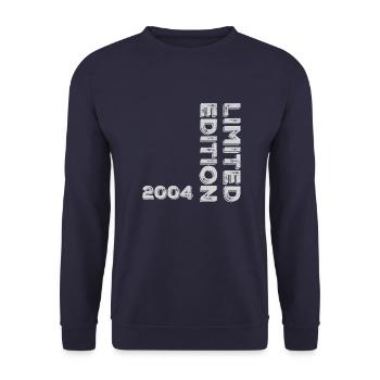 Millésime 2004 - Sweat-shirt Unisexe - marine - Devant - Alina (178cm) & Michal (187cm)