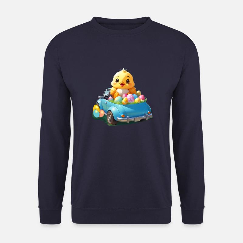 Küken Autofahrerin - Unisex Pullover - Navy
