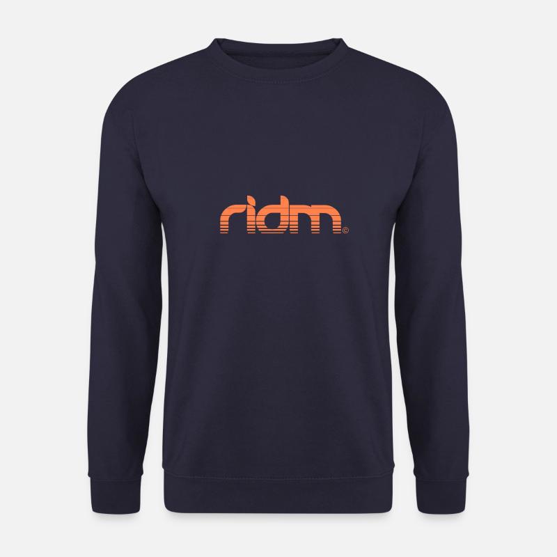 ridm striped - Unisex Pullover - Navy