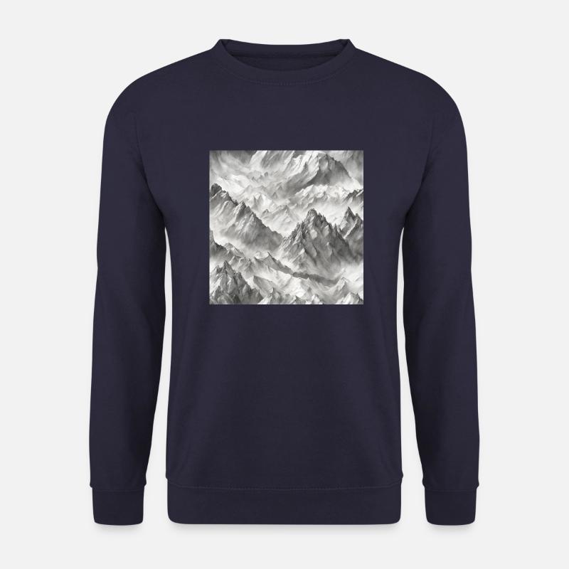 Berge - Unisex Pullover - Navy