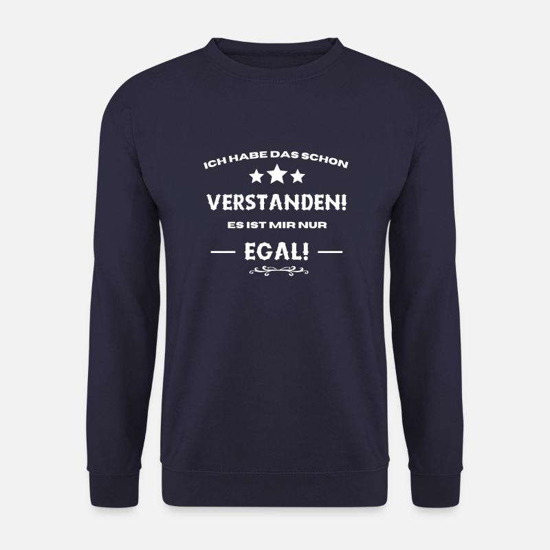 Ist mir egal - Unisex Pullover - Navy